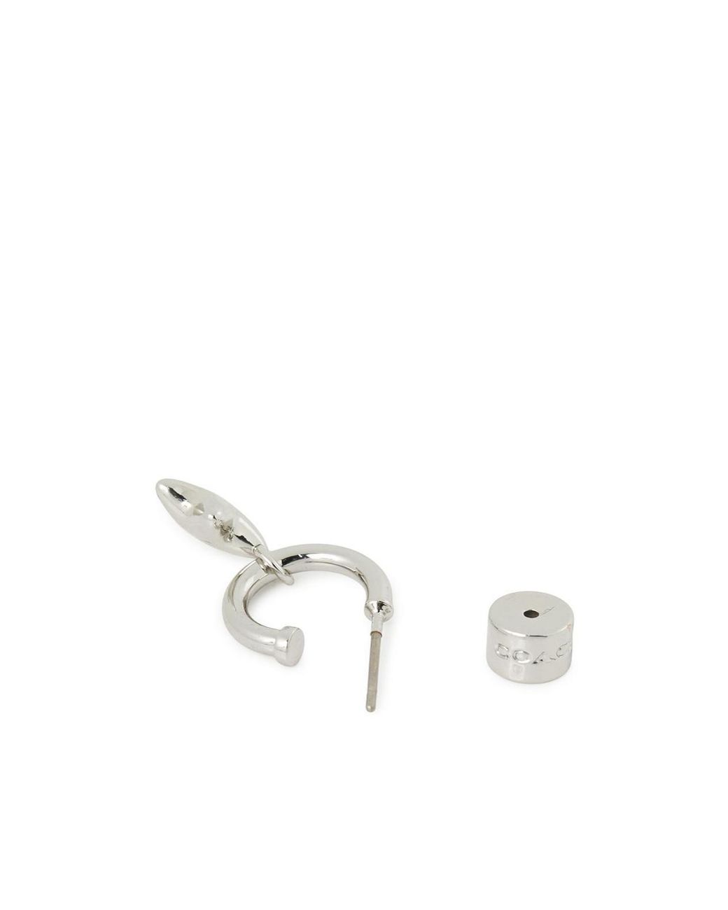 COACH White Star Earrings