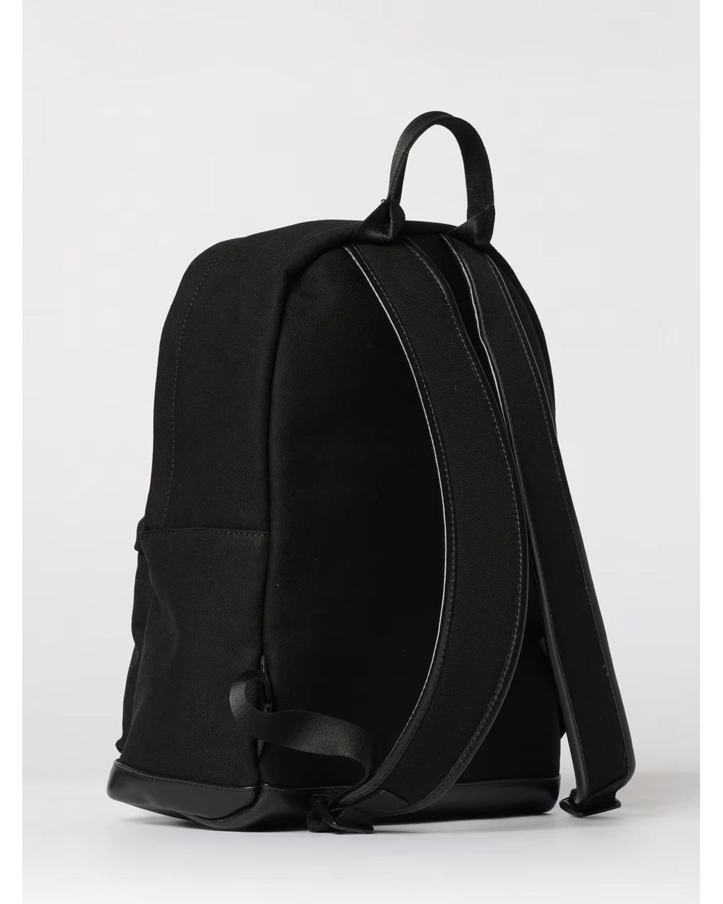 Balmain Black Logo Backpack