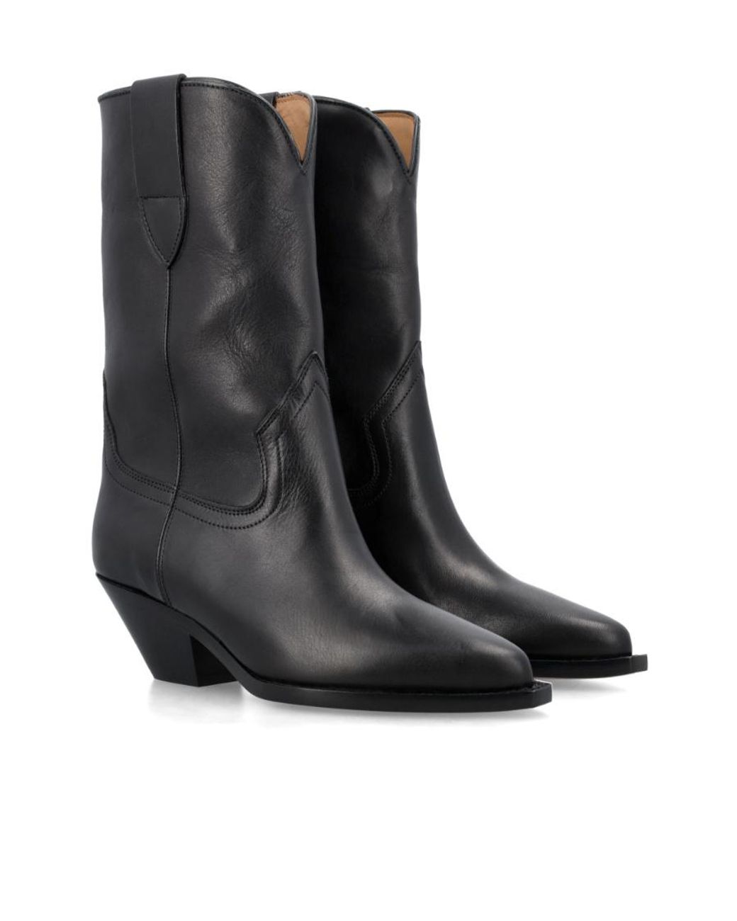 Isabel Marant Black Dahope Western Boots