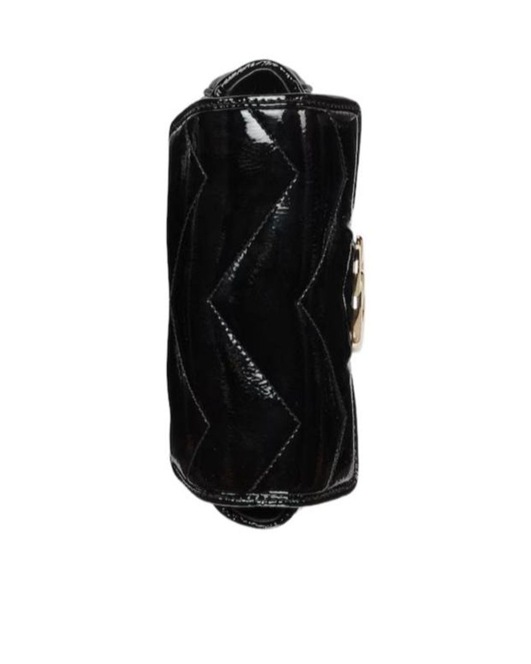 Gucci Black Gg Marmont Leather Mini Bag