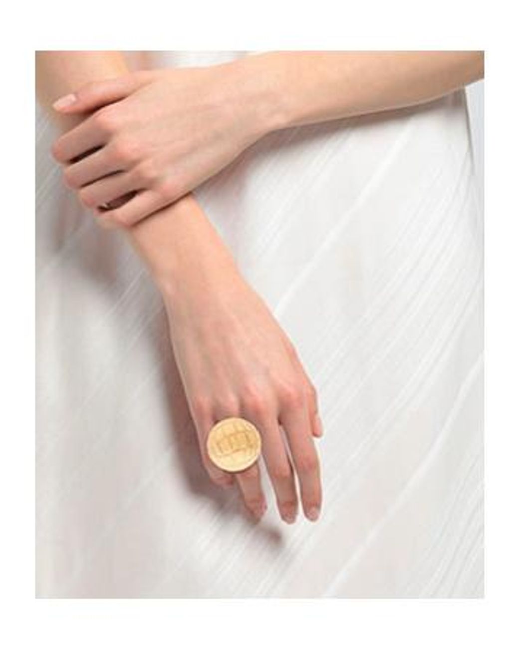 Jacquemus Metallic Metal Ring