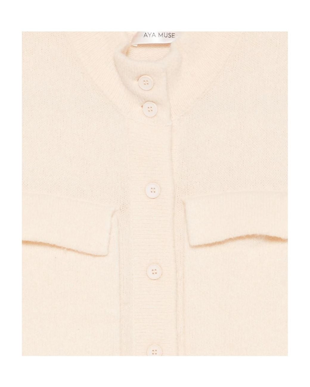 AYA MUSE Natural Flap-Pocket Button-Up Vest