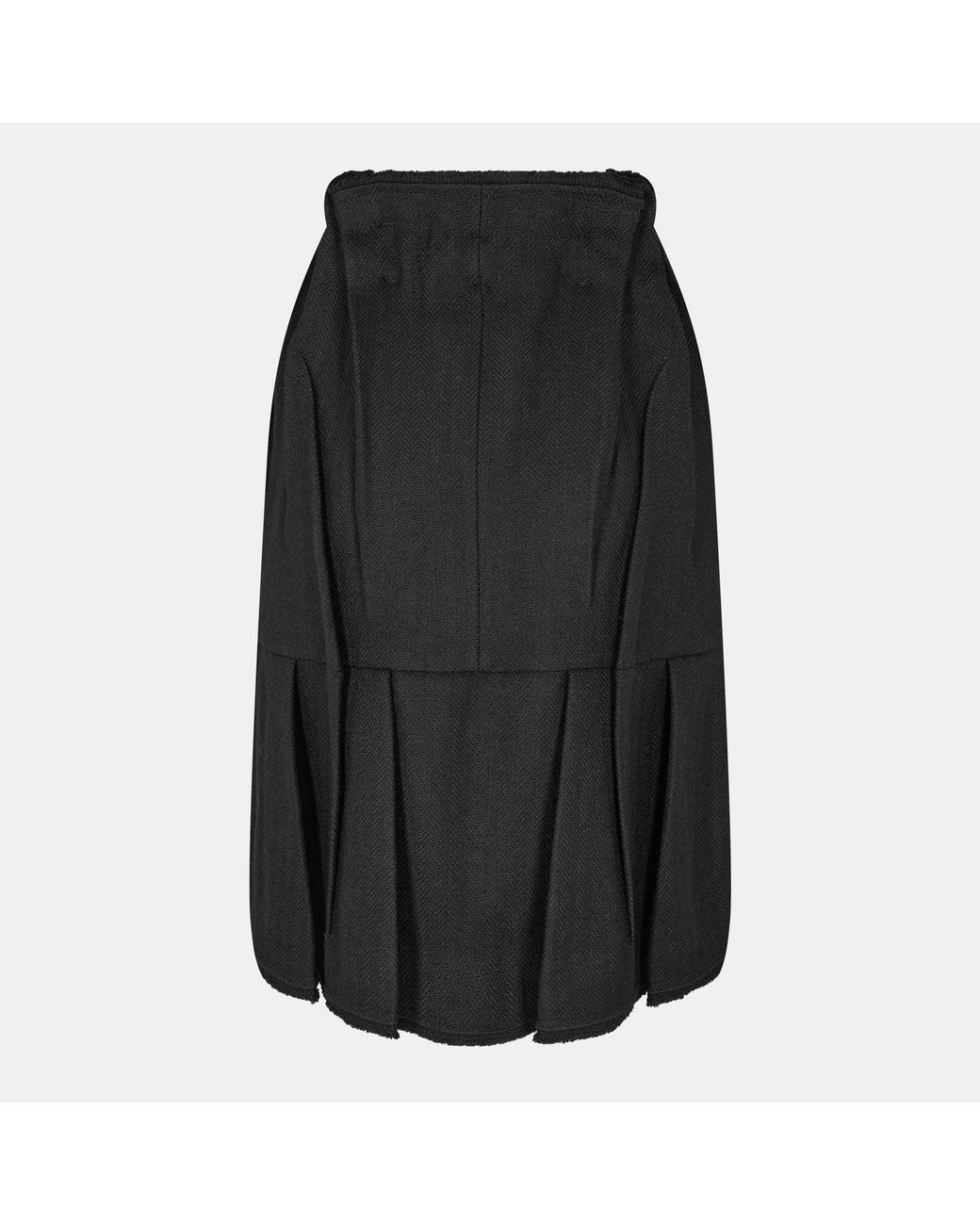 Prada Black Midi Skirt
