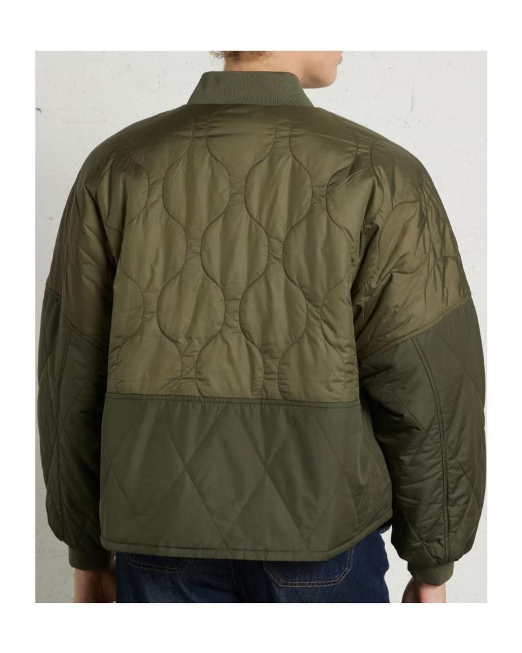 Barbour Green Ravenshill Reversible Quilted Jacket
