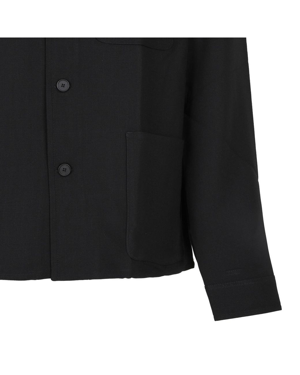 Givenchy Black Chest Pocket Overshirt for men