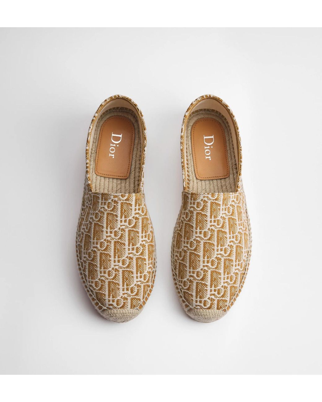 Dior Brown Siroco Espadrille for men
