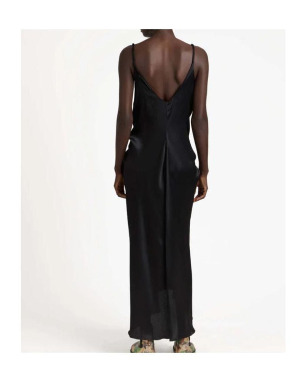 J.W. Anderson Black Jw Anderson Knotted Waist Longline Dress