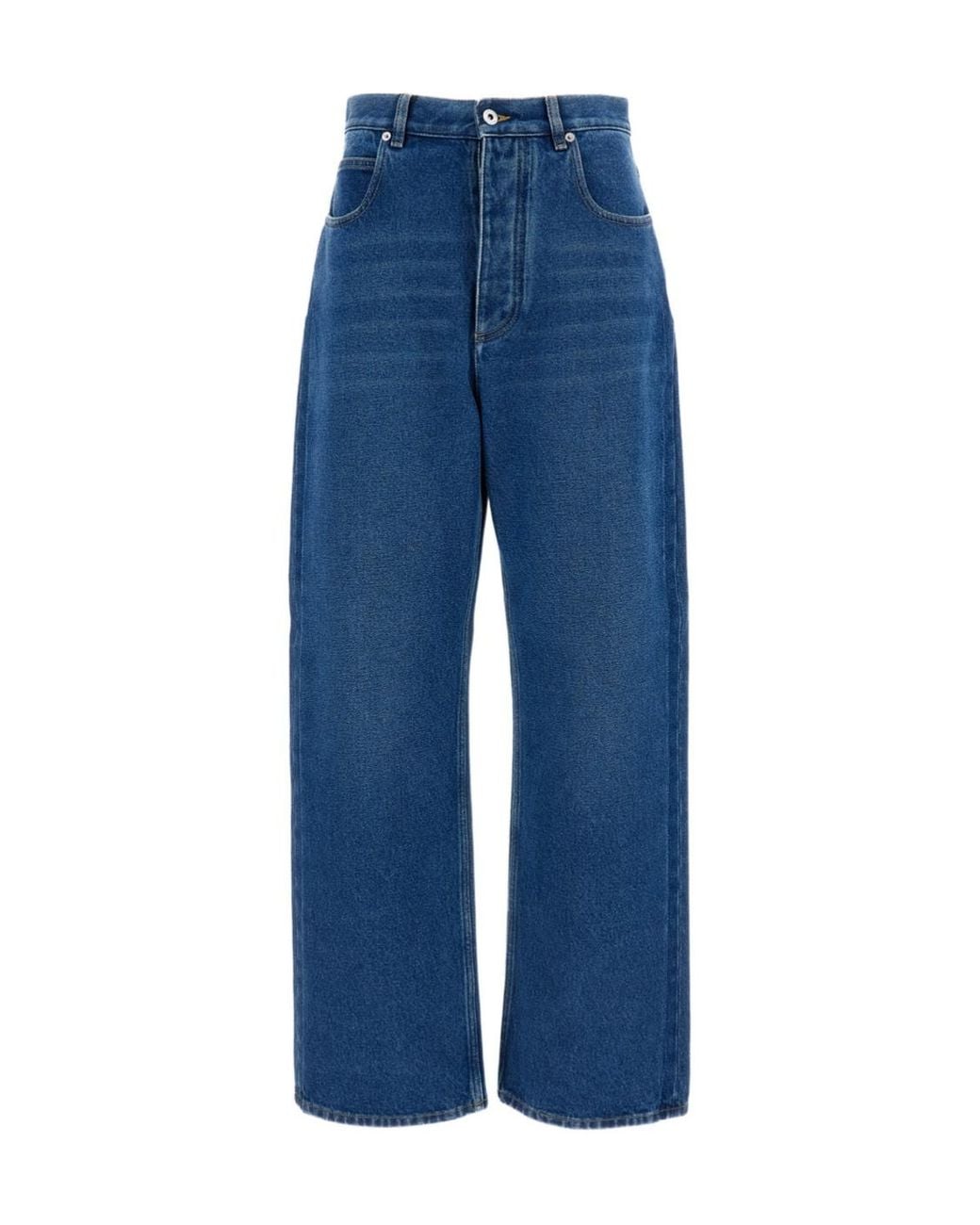 Bottega Veneta Blue Wide Leg Jeans