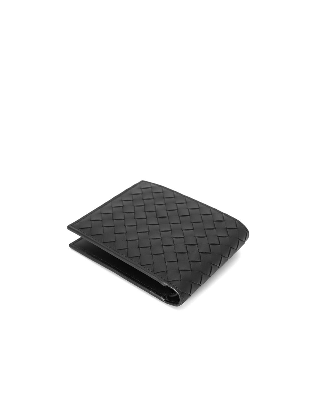 Bottega Veneta Black Logo Wallet for men