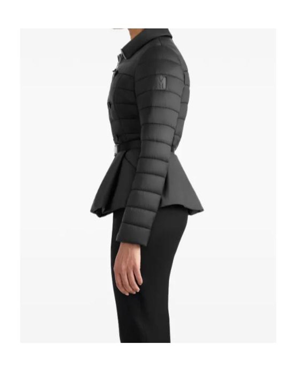 Mackage Black Serafina Belted Quilted Jacket