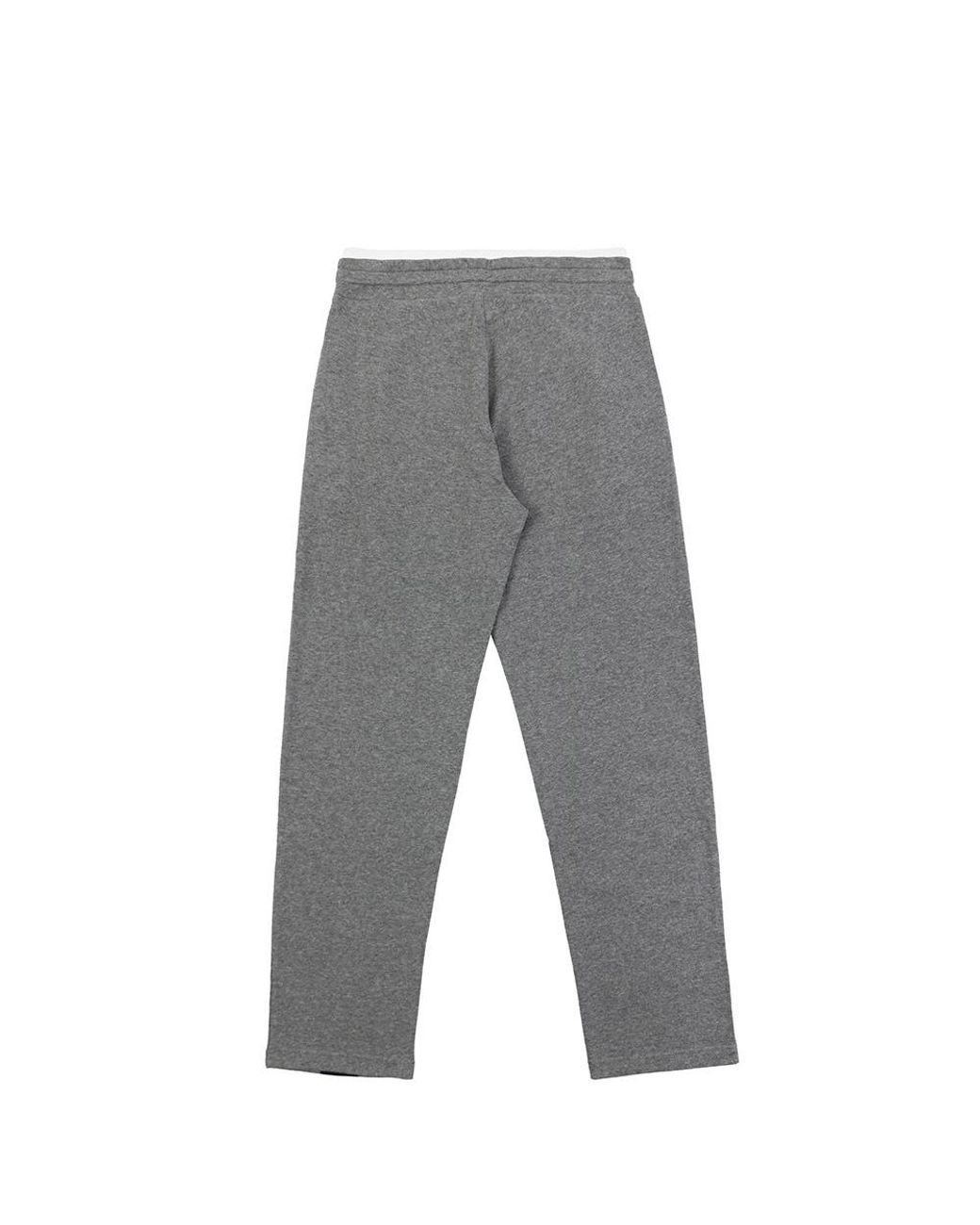 EA7 Gray Logo Printed Sweatpants for men