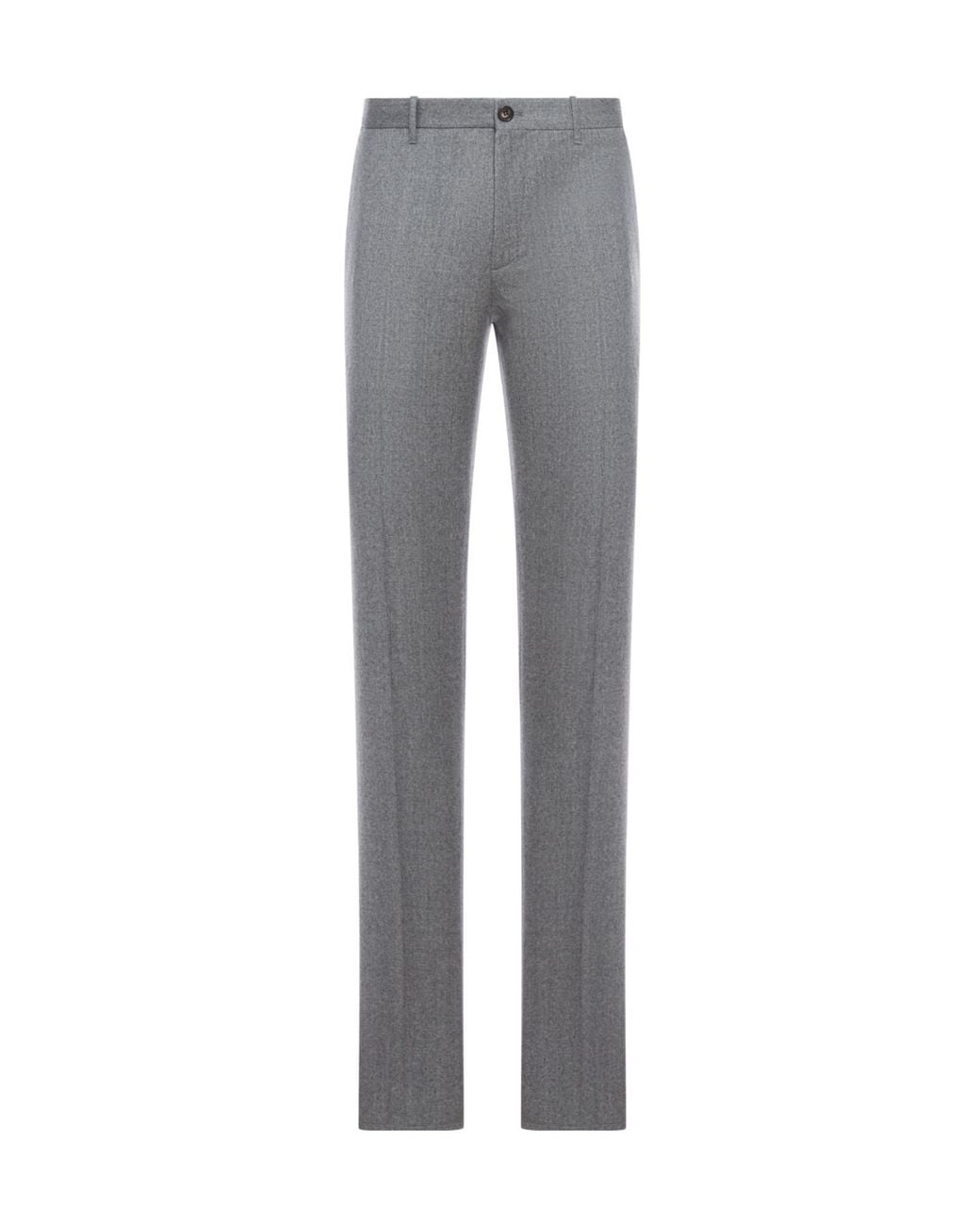 Incotex Gray Tailored Elastic-Waist Pants for men