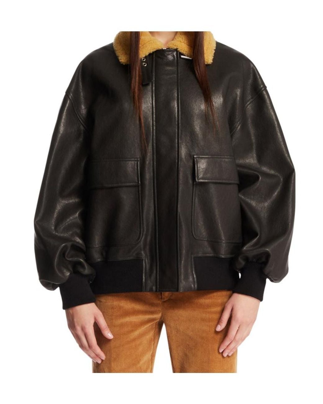 Khaite Black Long-Sleeve Casual Jacket