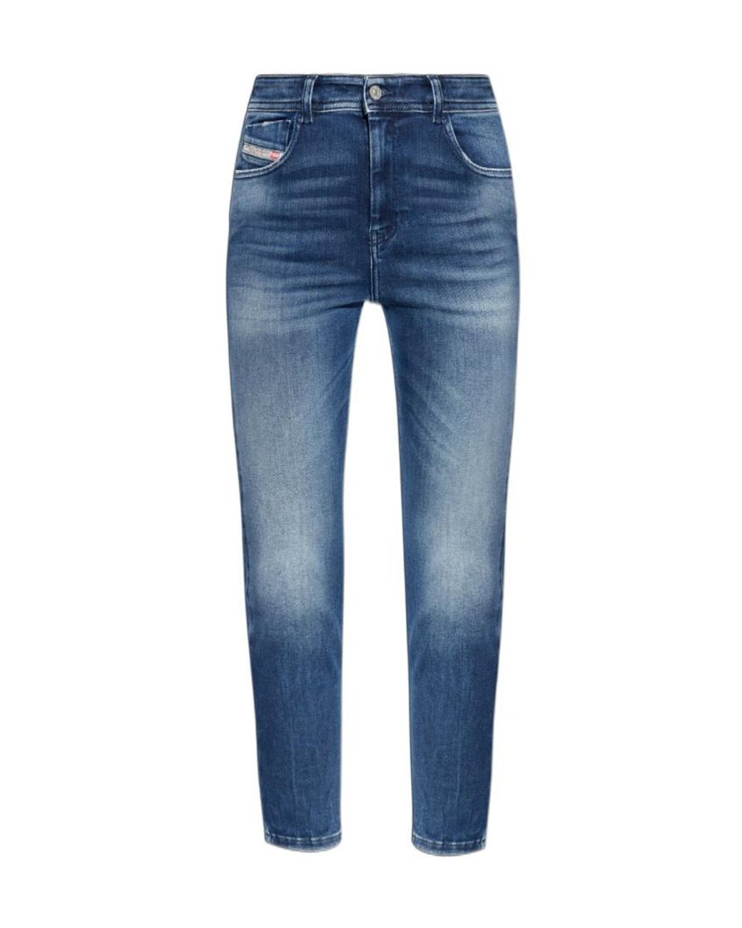 DIESEL Blue 1984-Slandy-High Slim-Fit Jeans