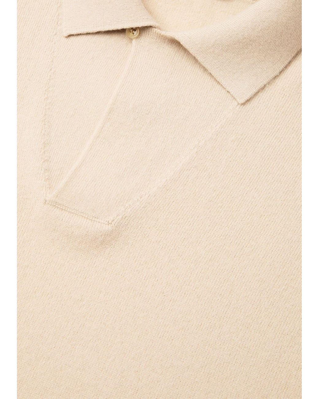 Loro Piana Natural Sergio Polo Shirt for men