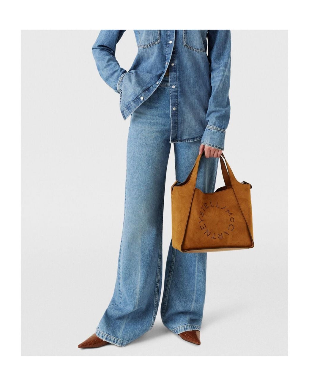 Stella McCartney Blue Straight Leg Jeans