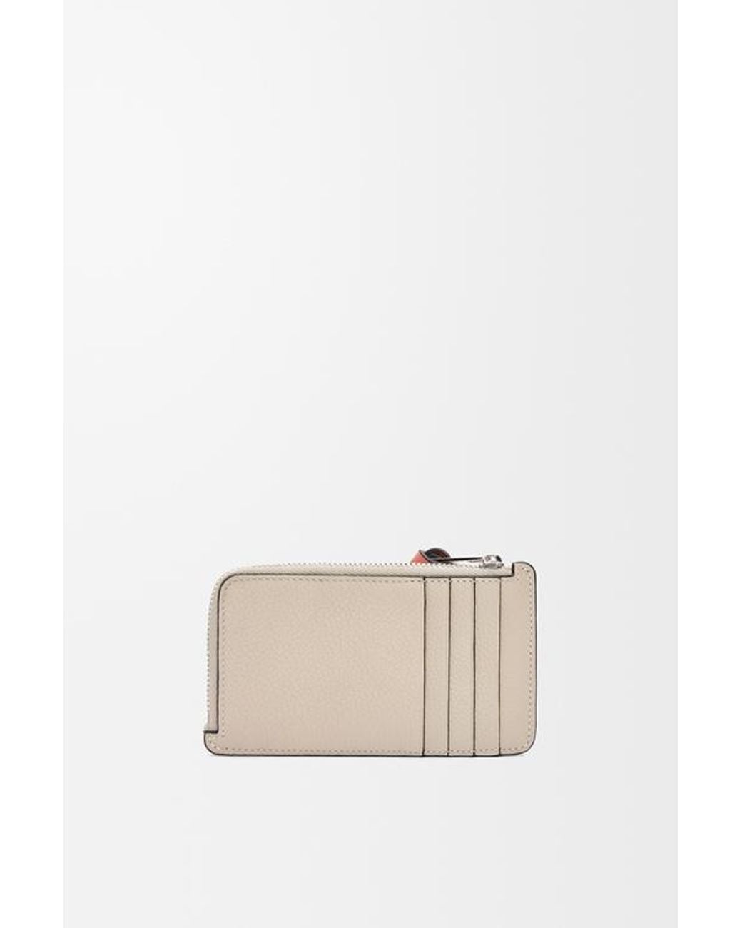Loewe White Coin Cardholder