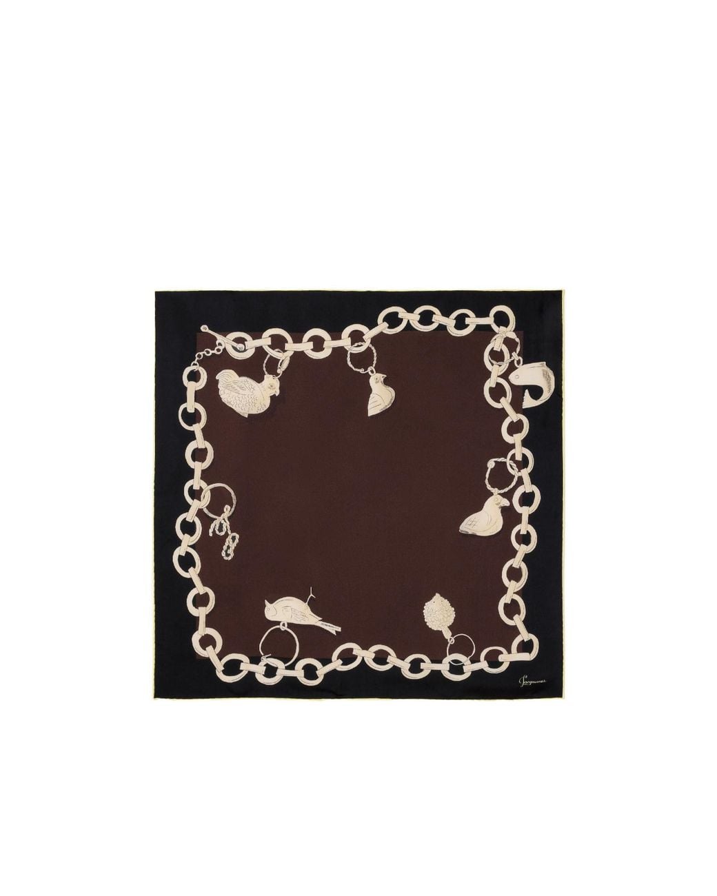 Jacquemus Black The Pampille Scarf