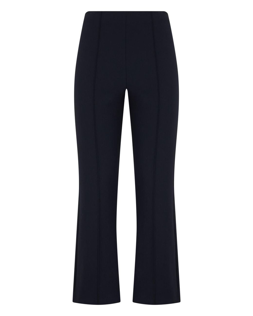 Vince Blue High-Waist Flared Pants