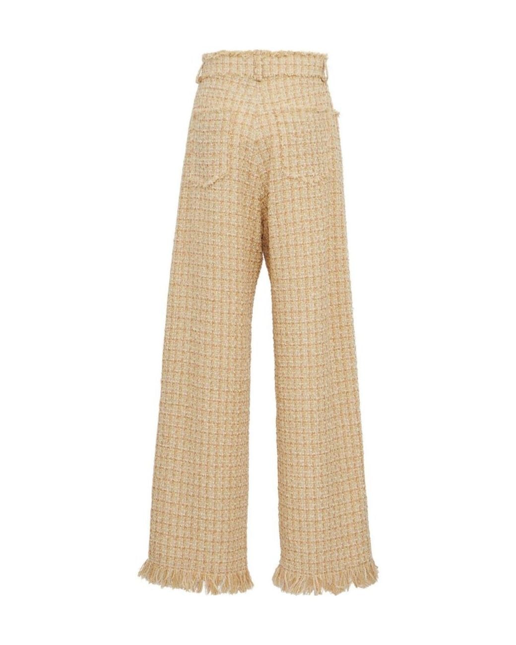 GIUSEPPE DI MORABITO Natural Wide Pants