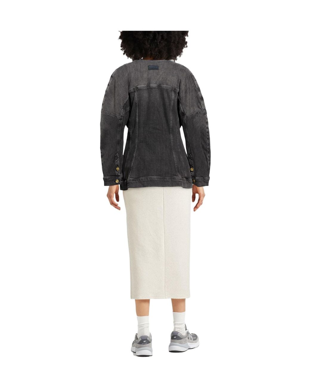 Ganni Black Denim Jackets