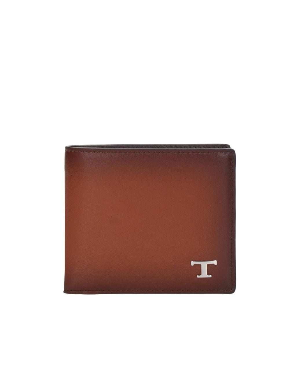 Tod's Brown Tsy Bi-Fold Wallet for men