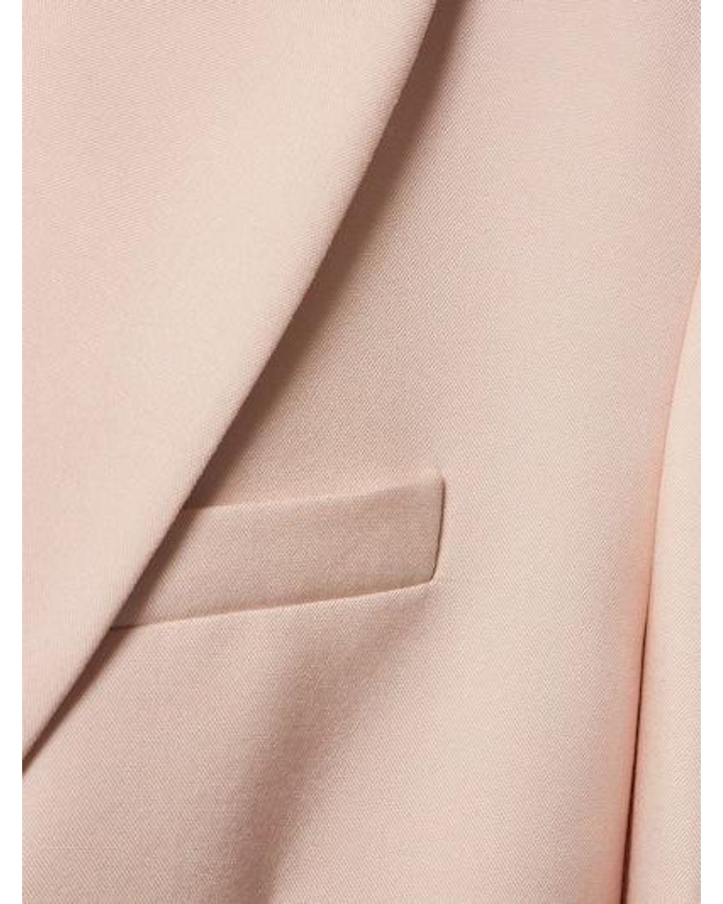 Magda Butrym Pink Single-Breasted Blazer