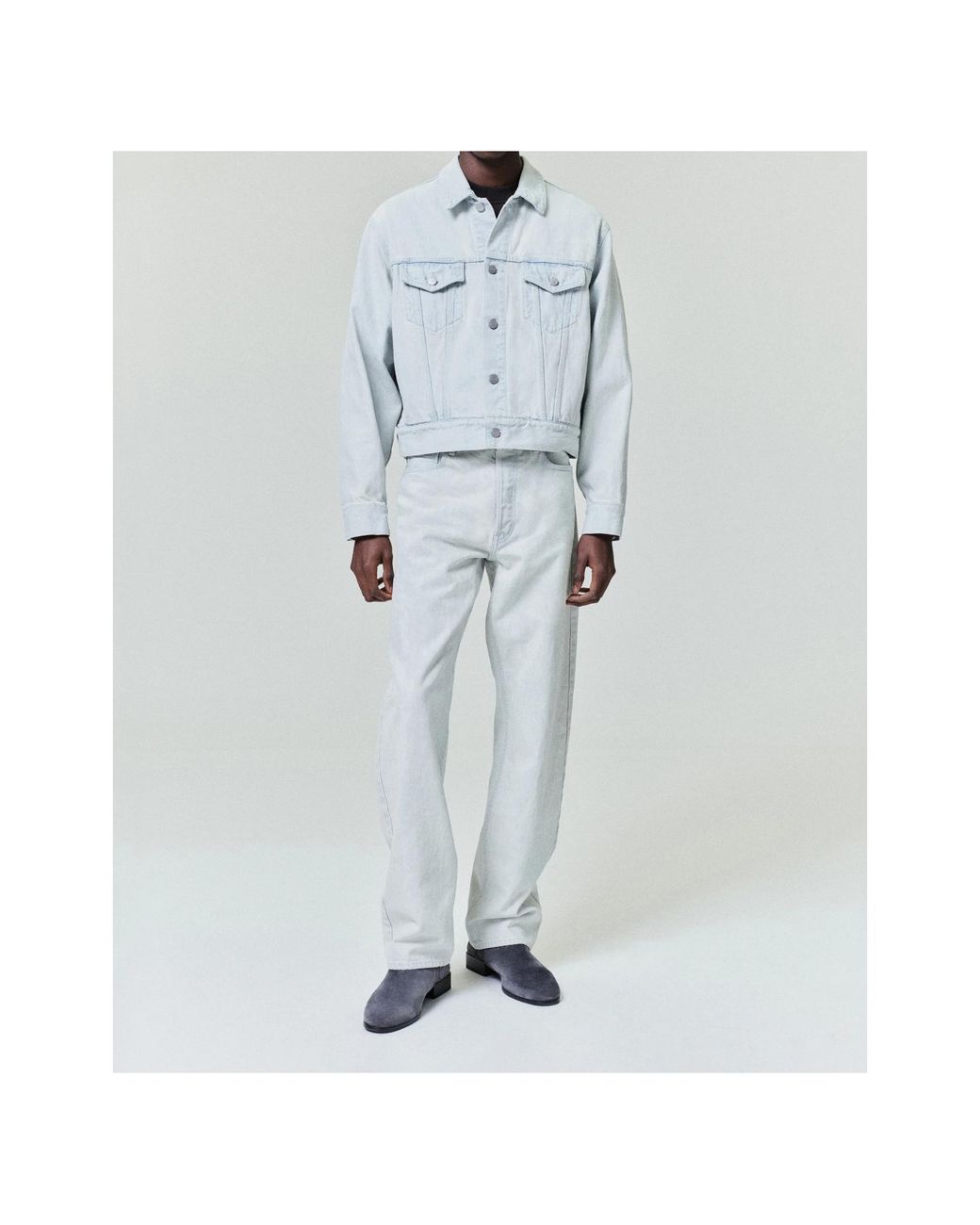 Fear Of God Blue Straight Five-Pocket Jeans for men