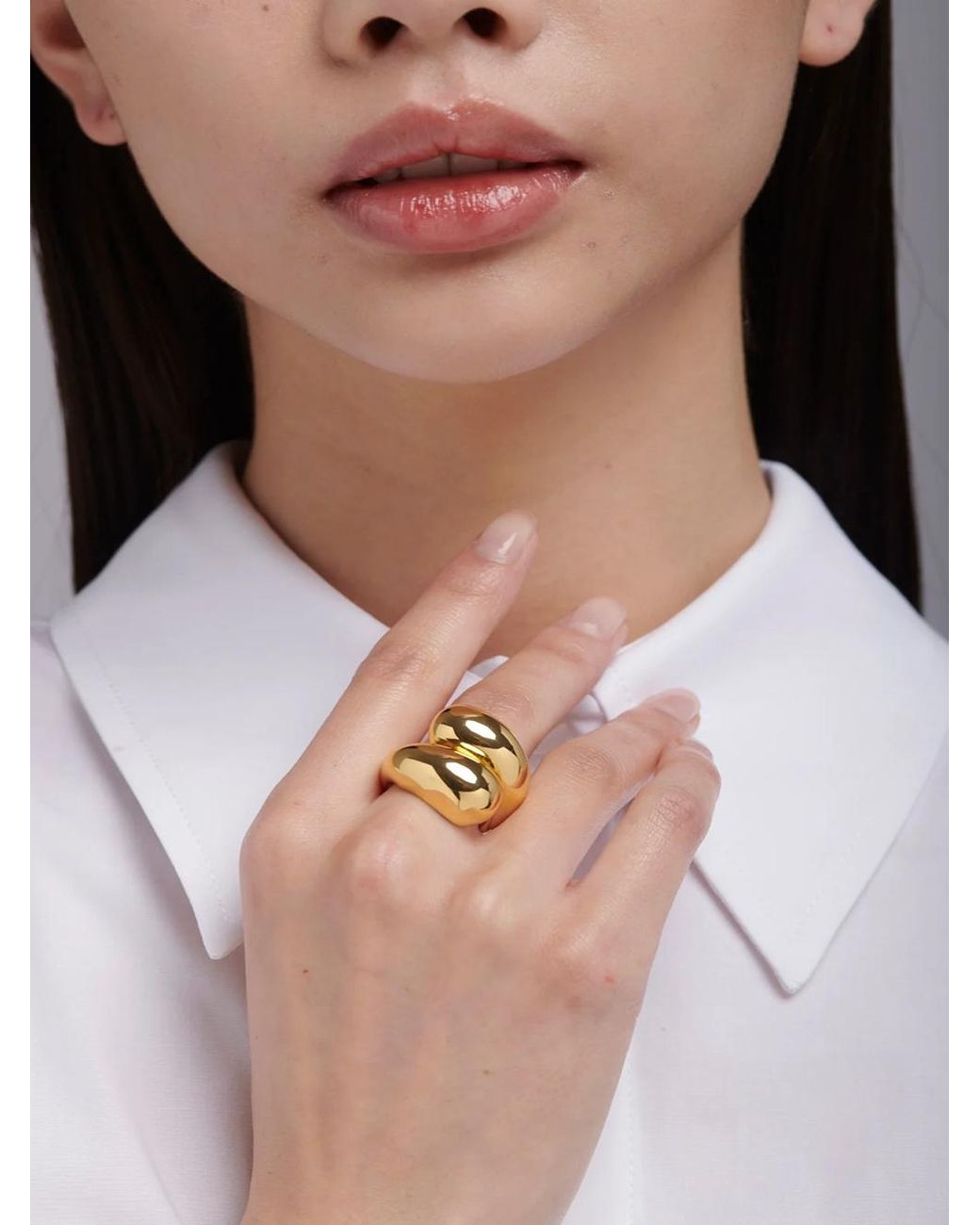 FEDERICA TOSI Metallic Pull-On Ring