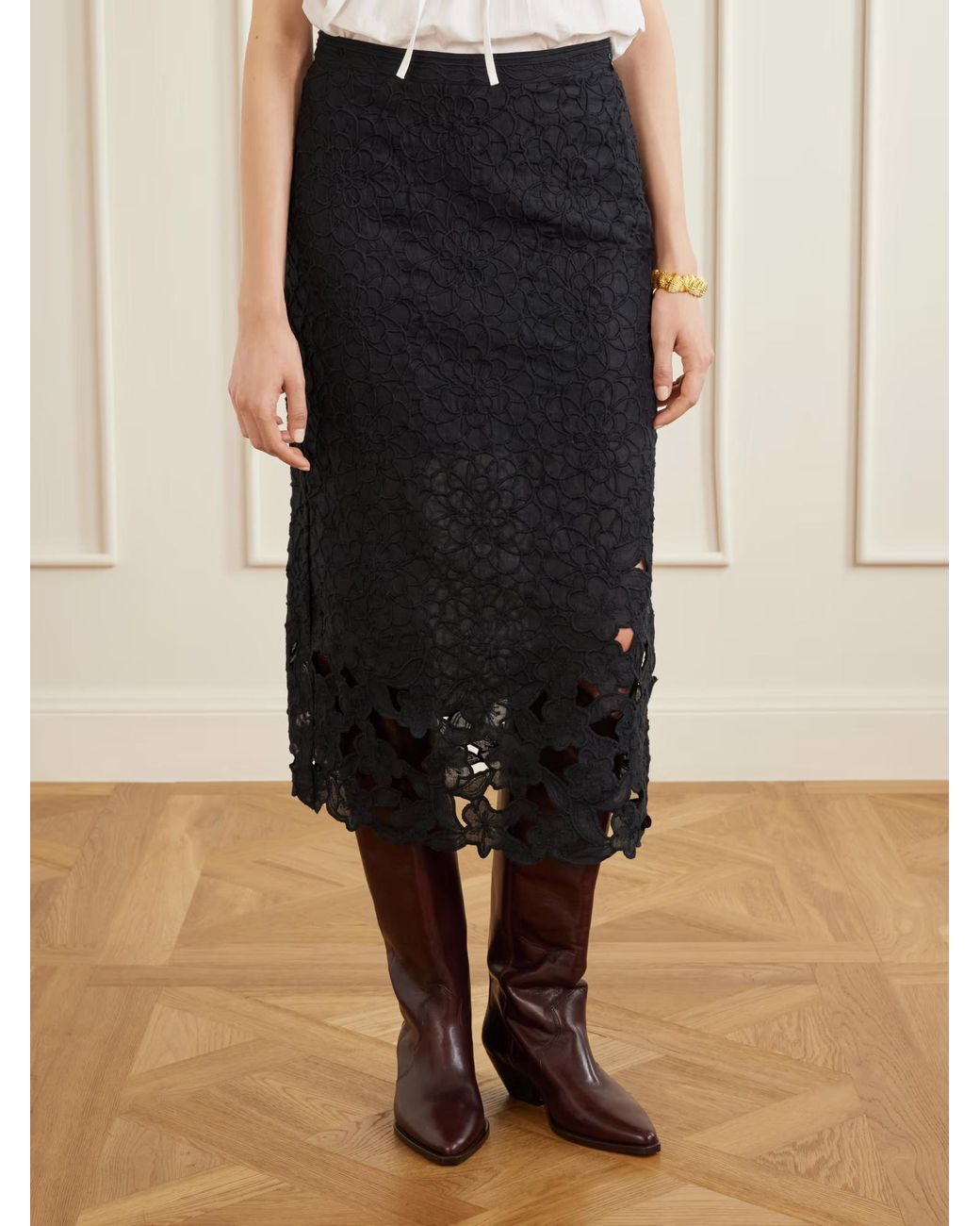 Isabel Marant Black Ryesha Skirt