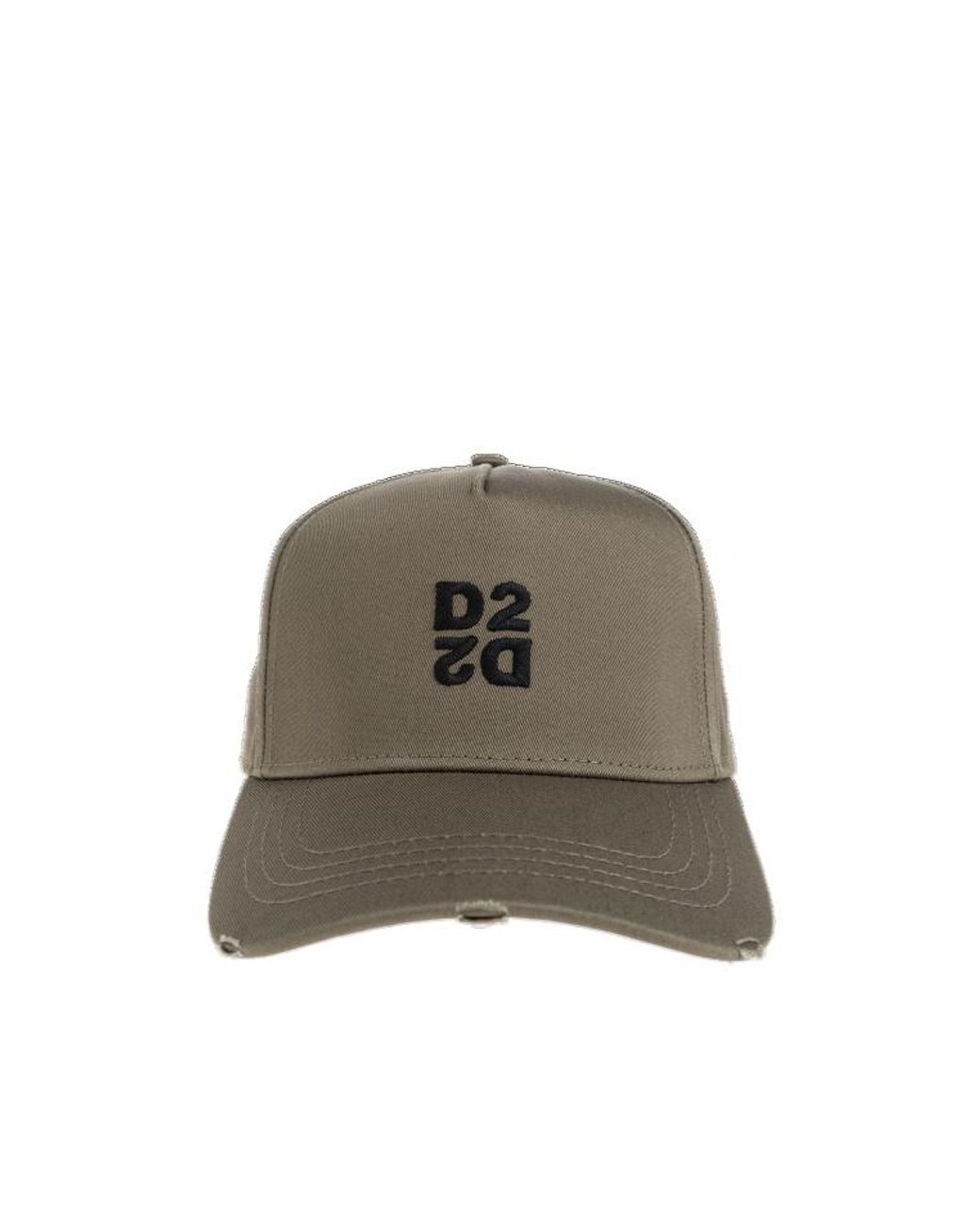 DSquared² Green アップサイドダウン ベースボールキャップ for men