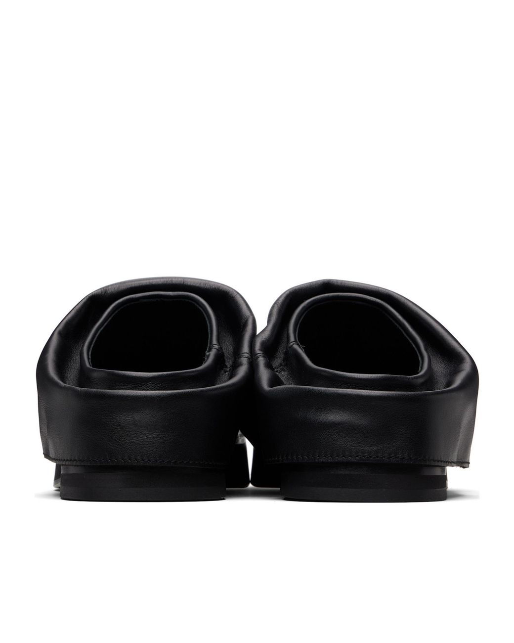 The Attico Black Mini Robin Sabot