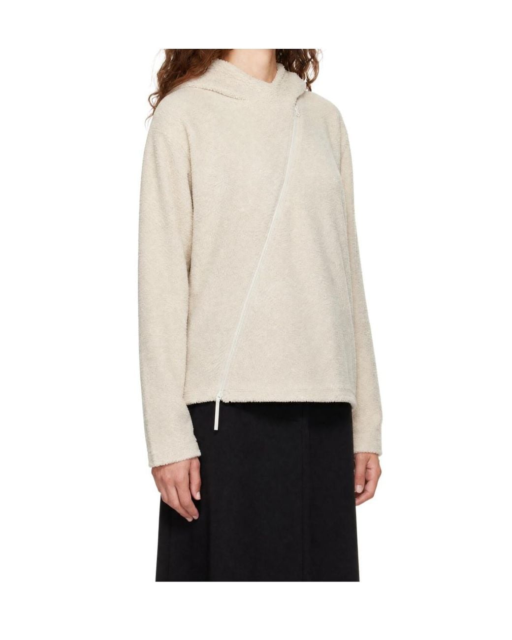 Post Archive Faction PAF White Long-Sleeve Hoodie