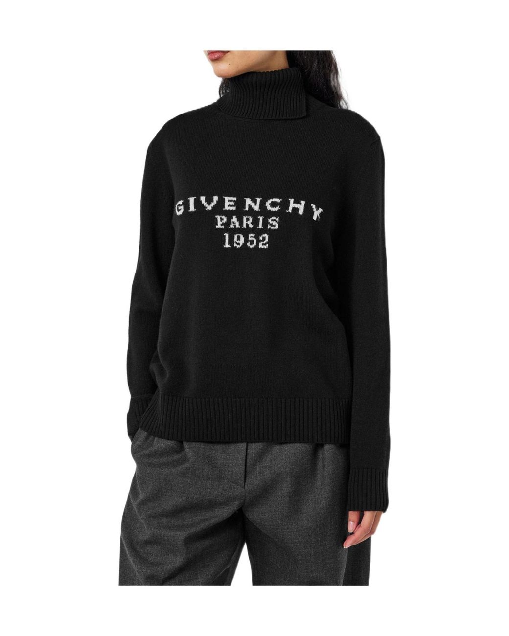 Givenchy Black Crew Neck Jumper