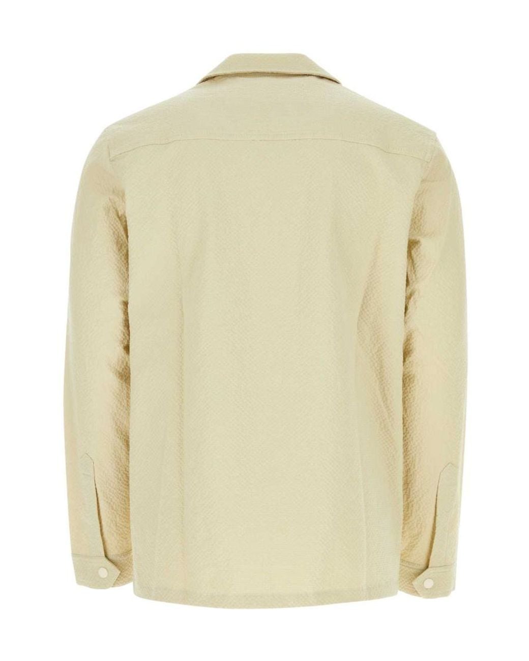 Howlin' By Morrison Natural Long-Sleeved Button-Up Shirt for men
