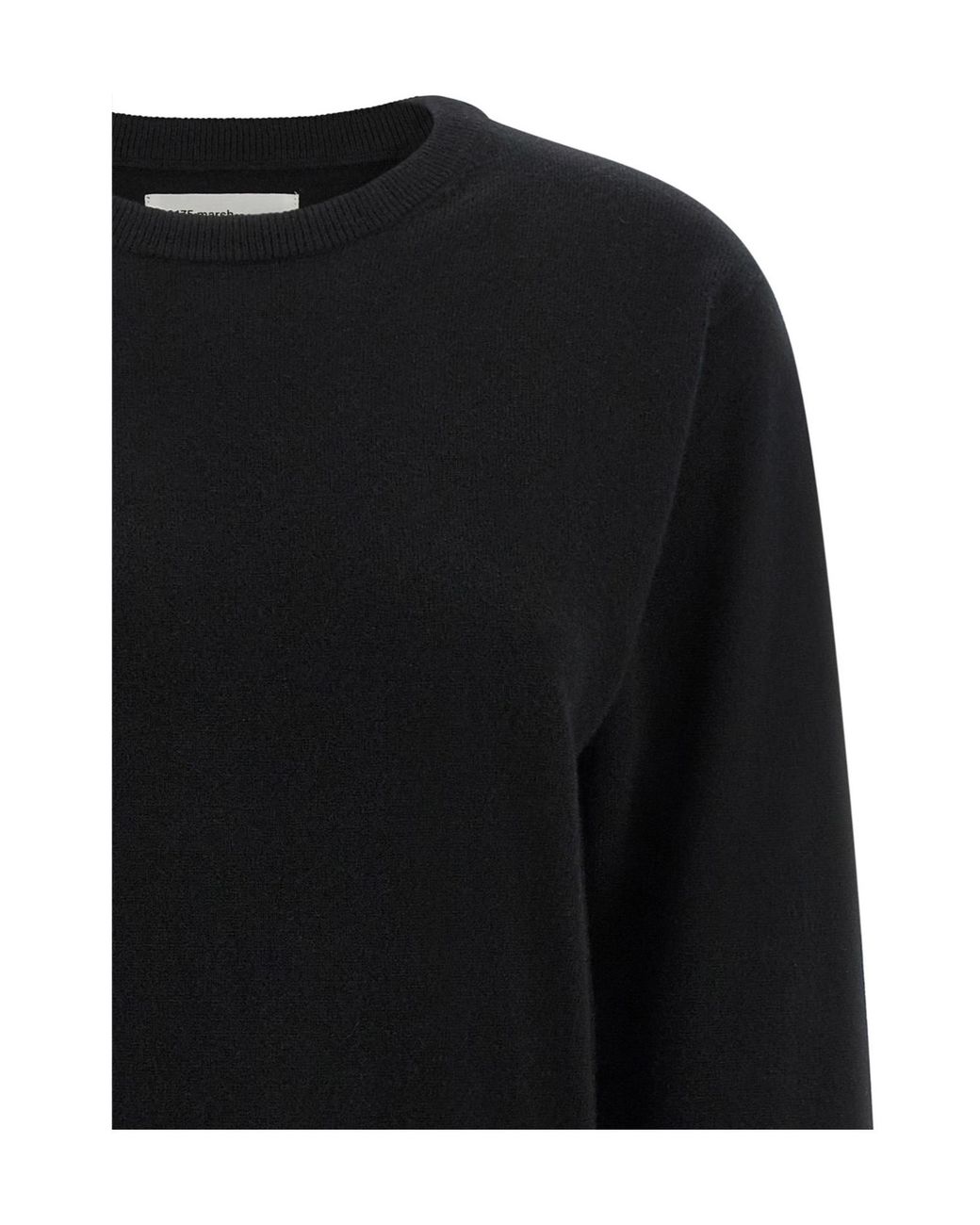 Extreme Cashmere Black Crew-Neck Sweater