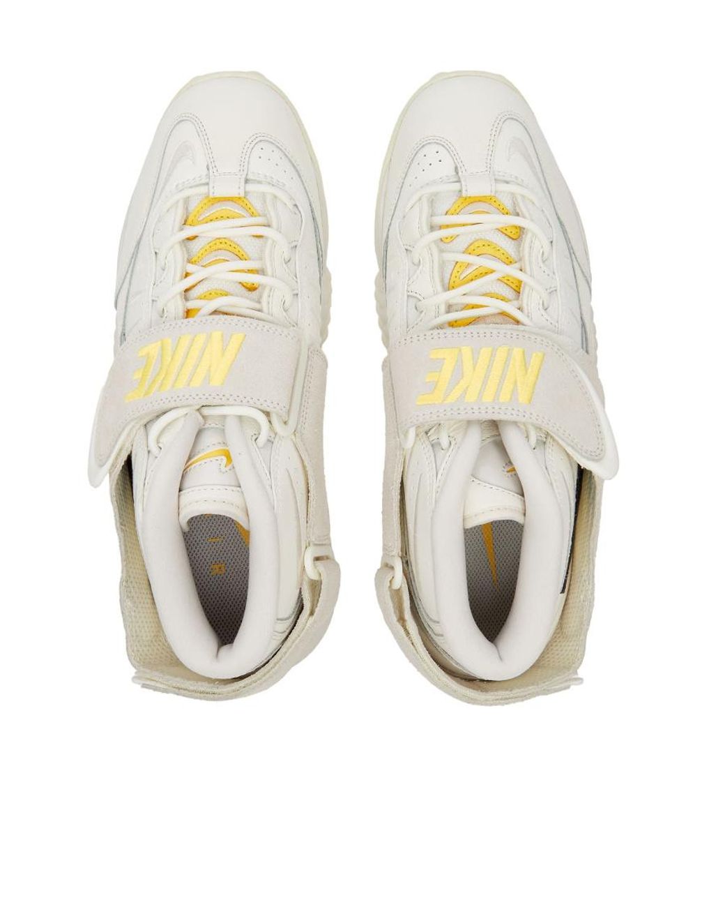 Nike Metallic Air Adjust Force High-Top Lace-Up Sneakers