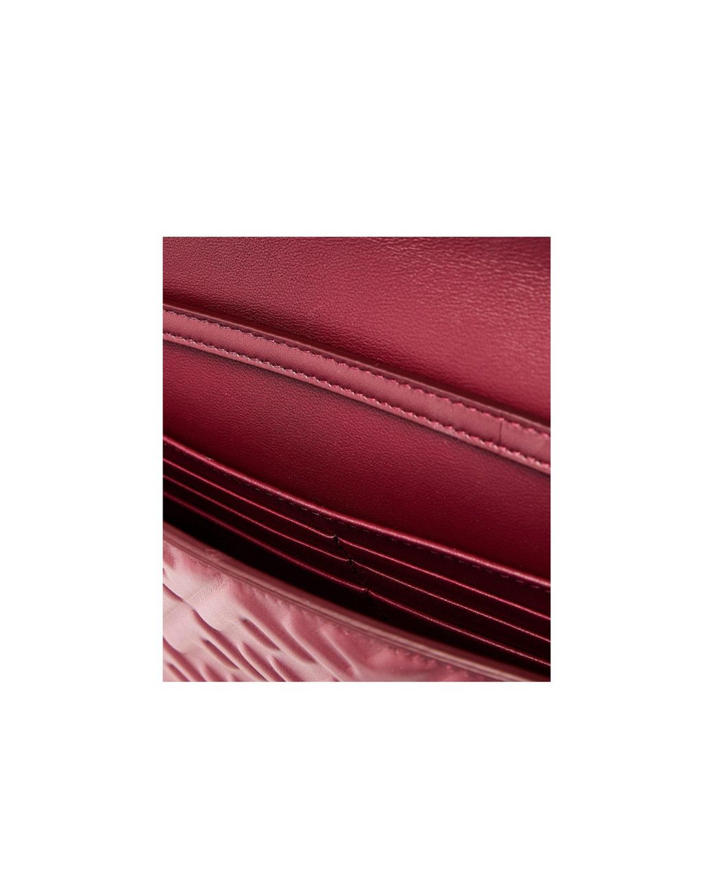 Fendi Purple Chain Wallet