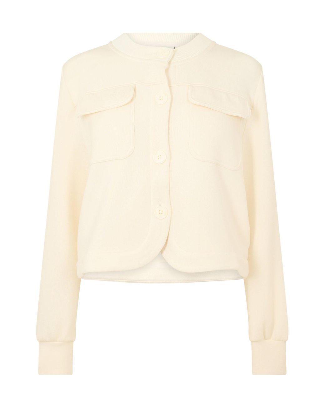 Varley Natural Button-Front Casual Jacket