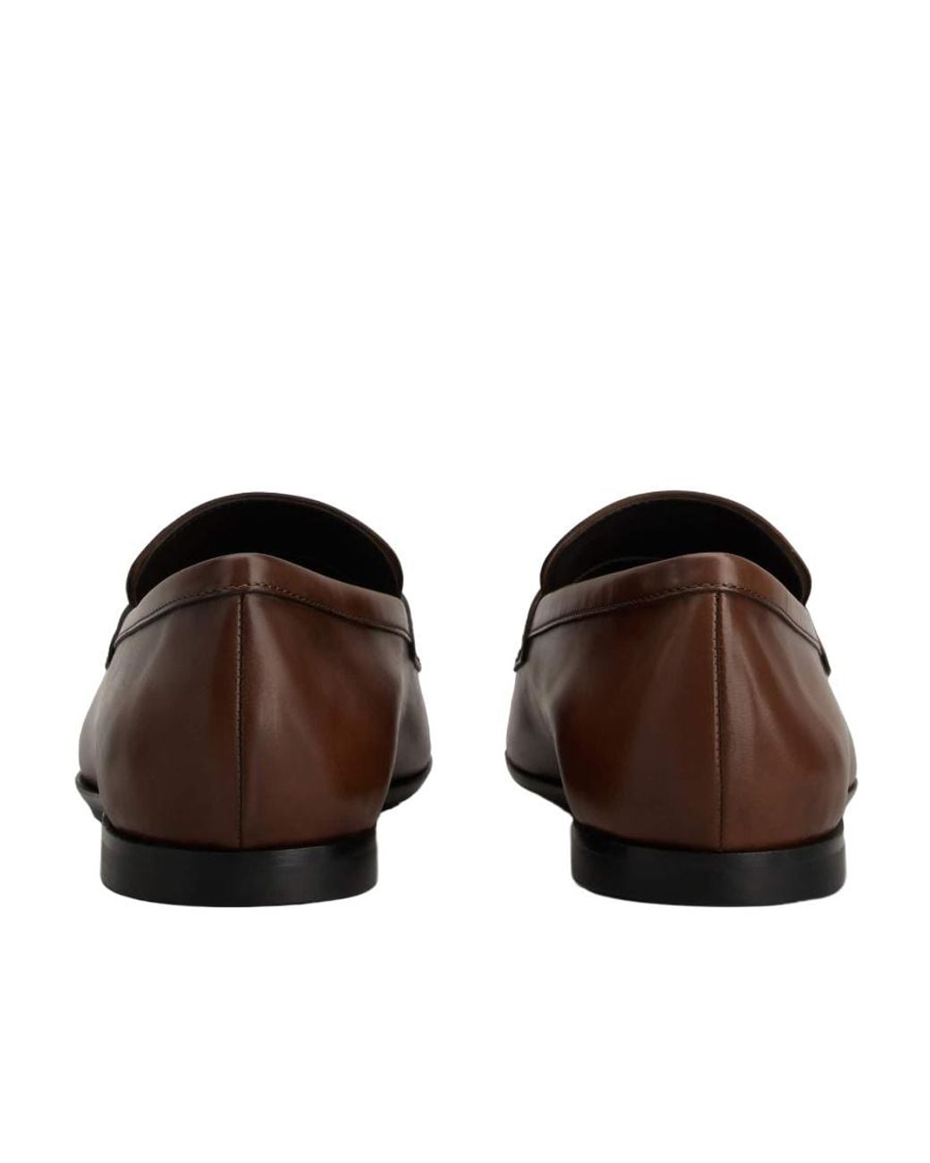 Tod's Brown Logo-Embossed Slip-On Loafers for men