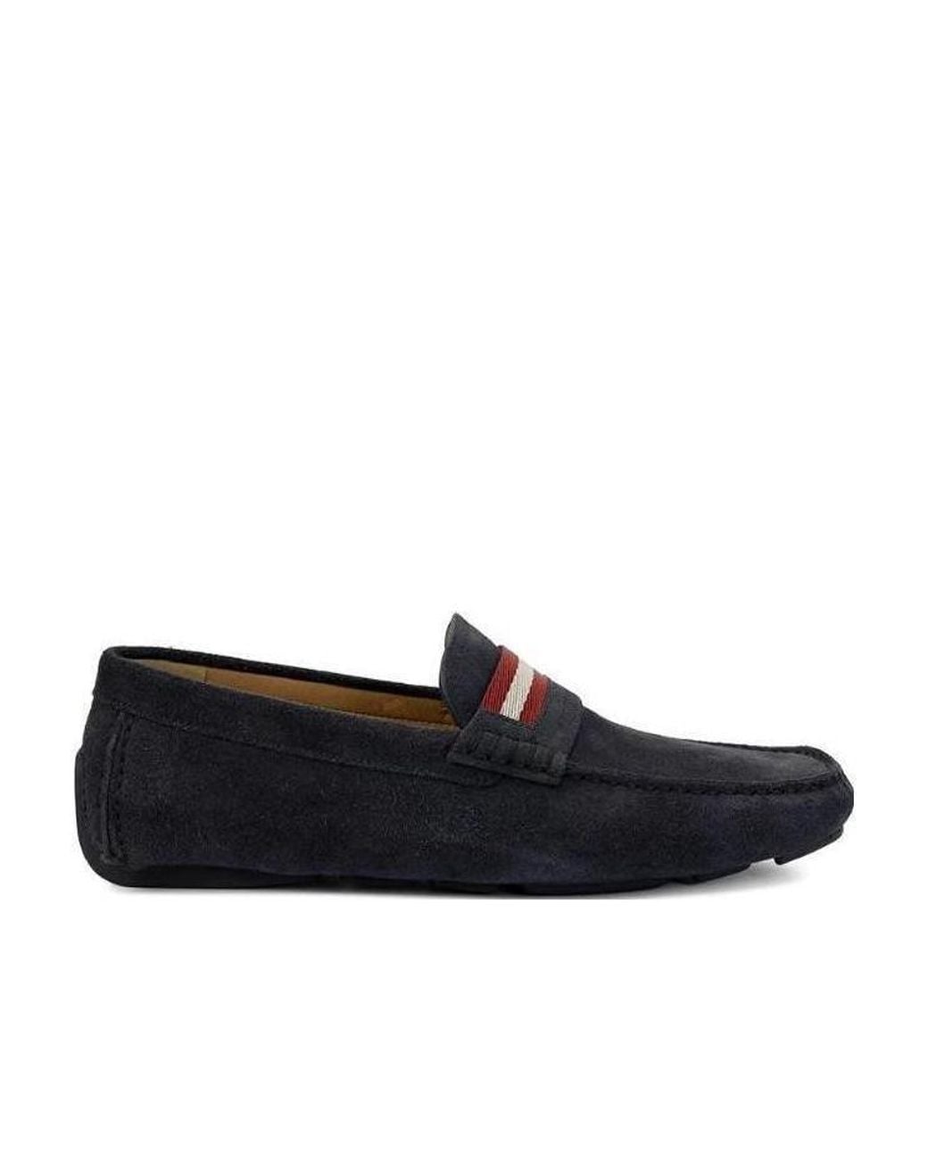 Bally Black Logo Love Shoes for men