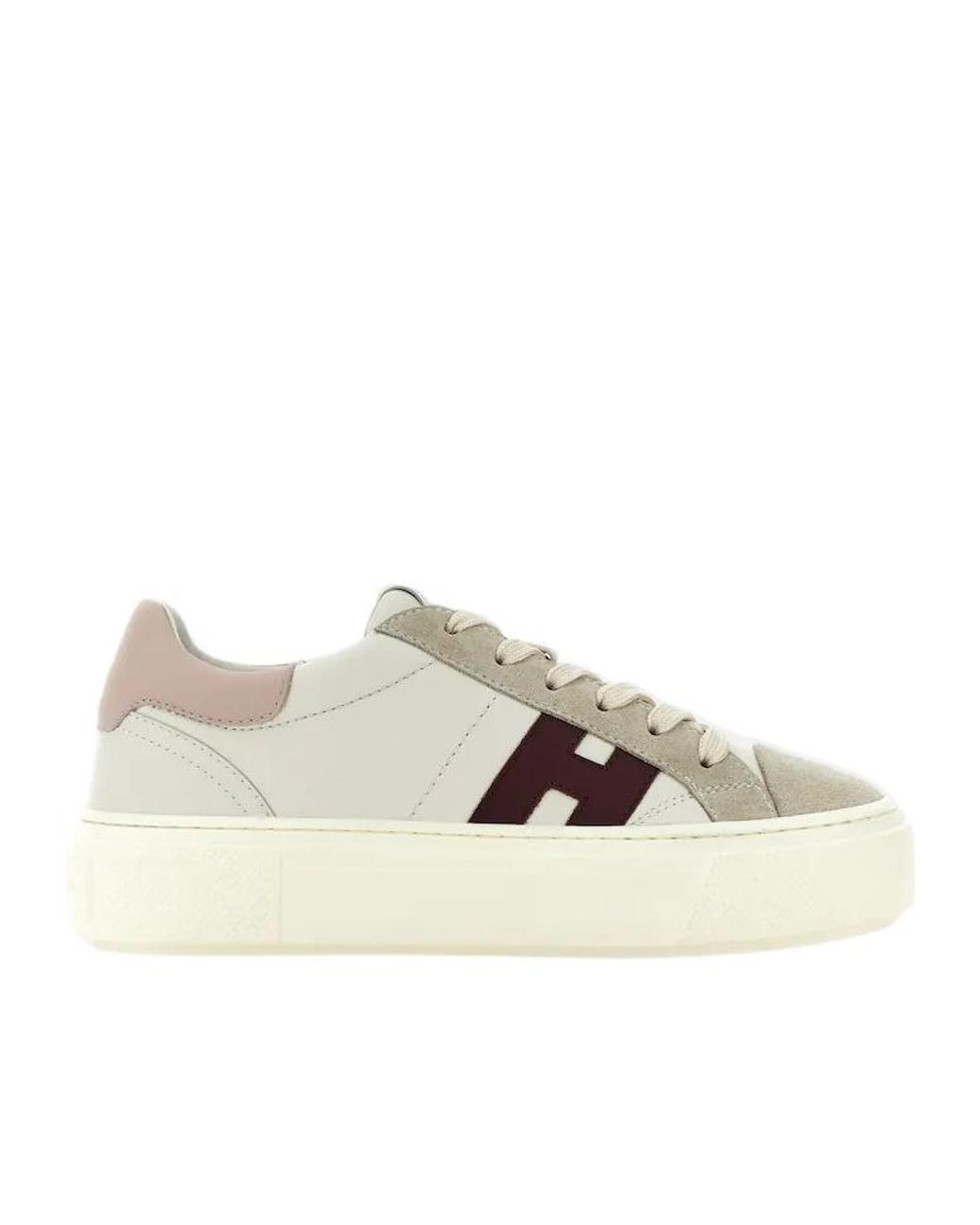 Hogan Natural Crosswind Platform Low-Top Sneakers