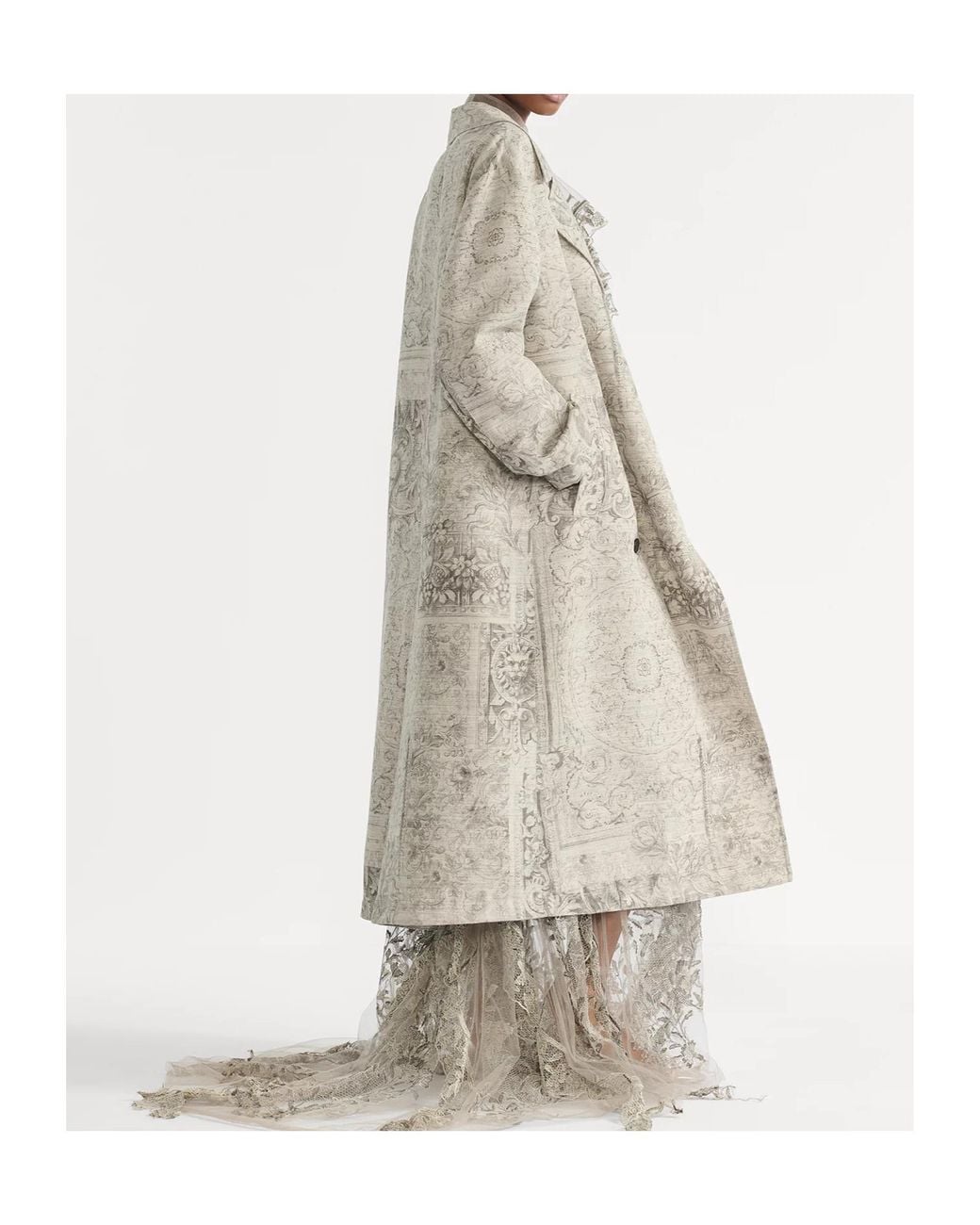 Dior Gray Coat