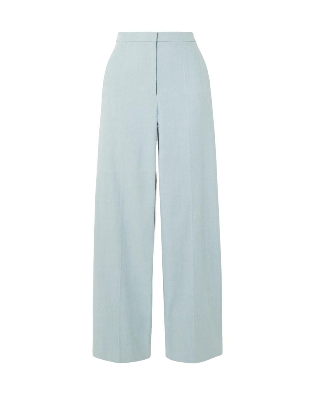 Loulou de Saison Blue Zora Wide-Leg Casual Pants