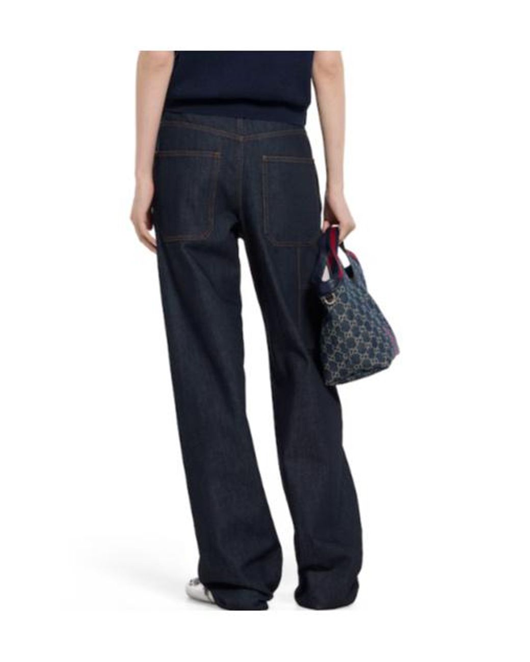 Gucci Blue Certified Rinsed Cotton Denim Pants