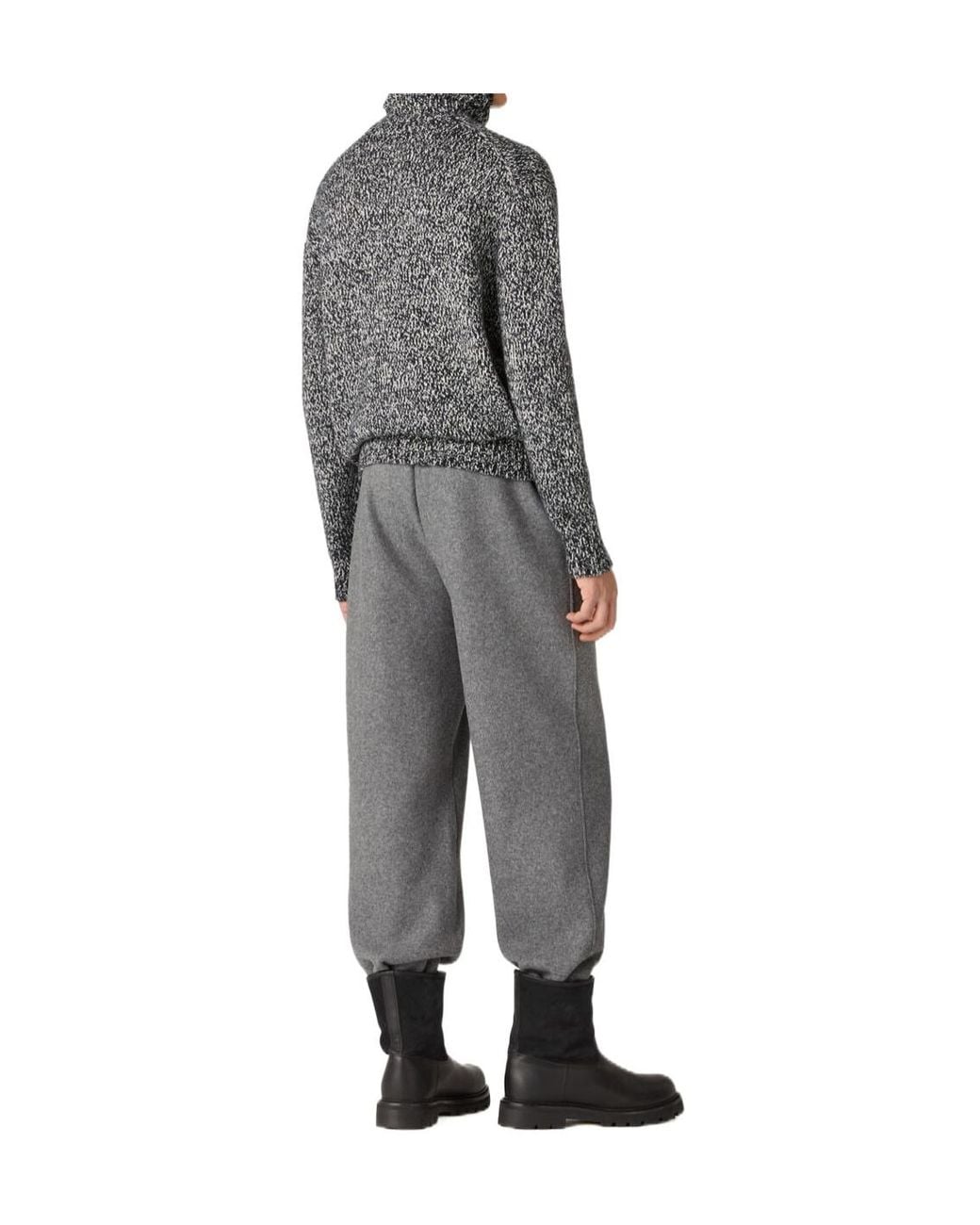 Loro Piana Gray Cevo Pants for men