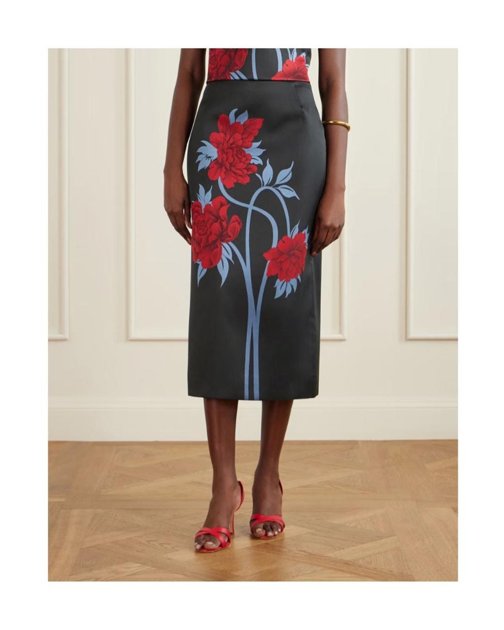 LaDoubleJ Blue La Doublej Pencil Skirt