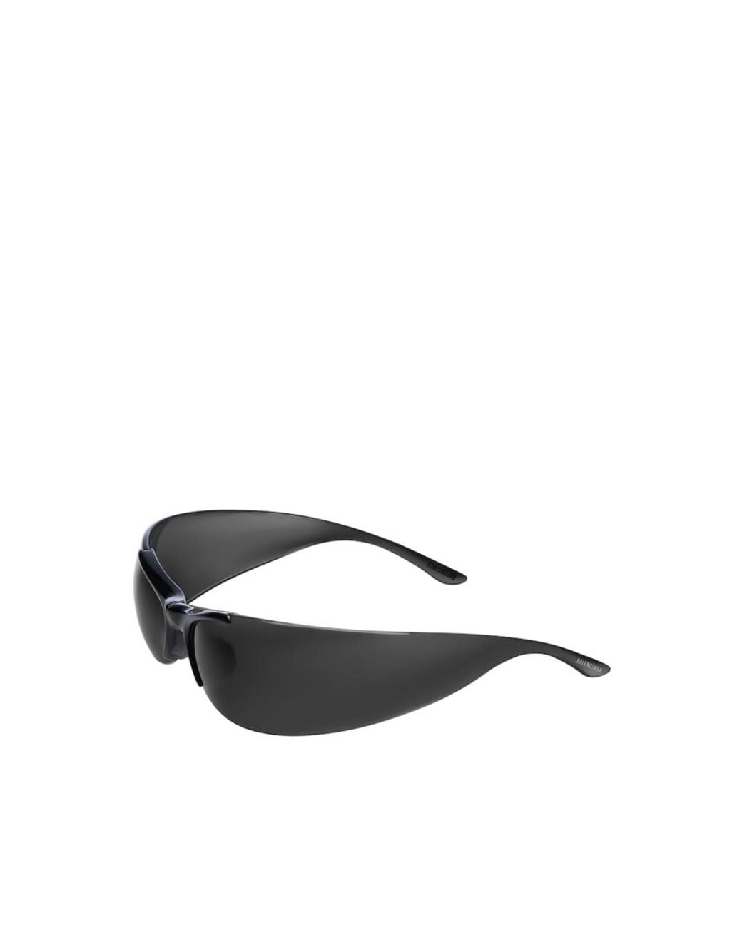 Balenciaga White Eyewear Afterhour Oval-Frame Sunglasses