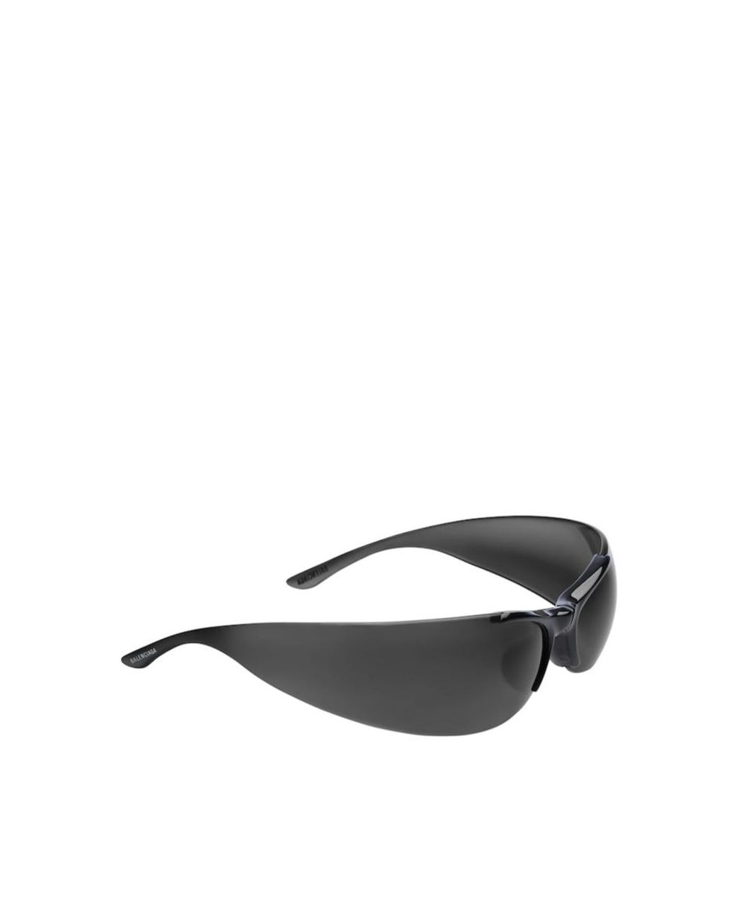 Balenciaga White Eyewear Afterhour Oval-Frame Sunglasses