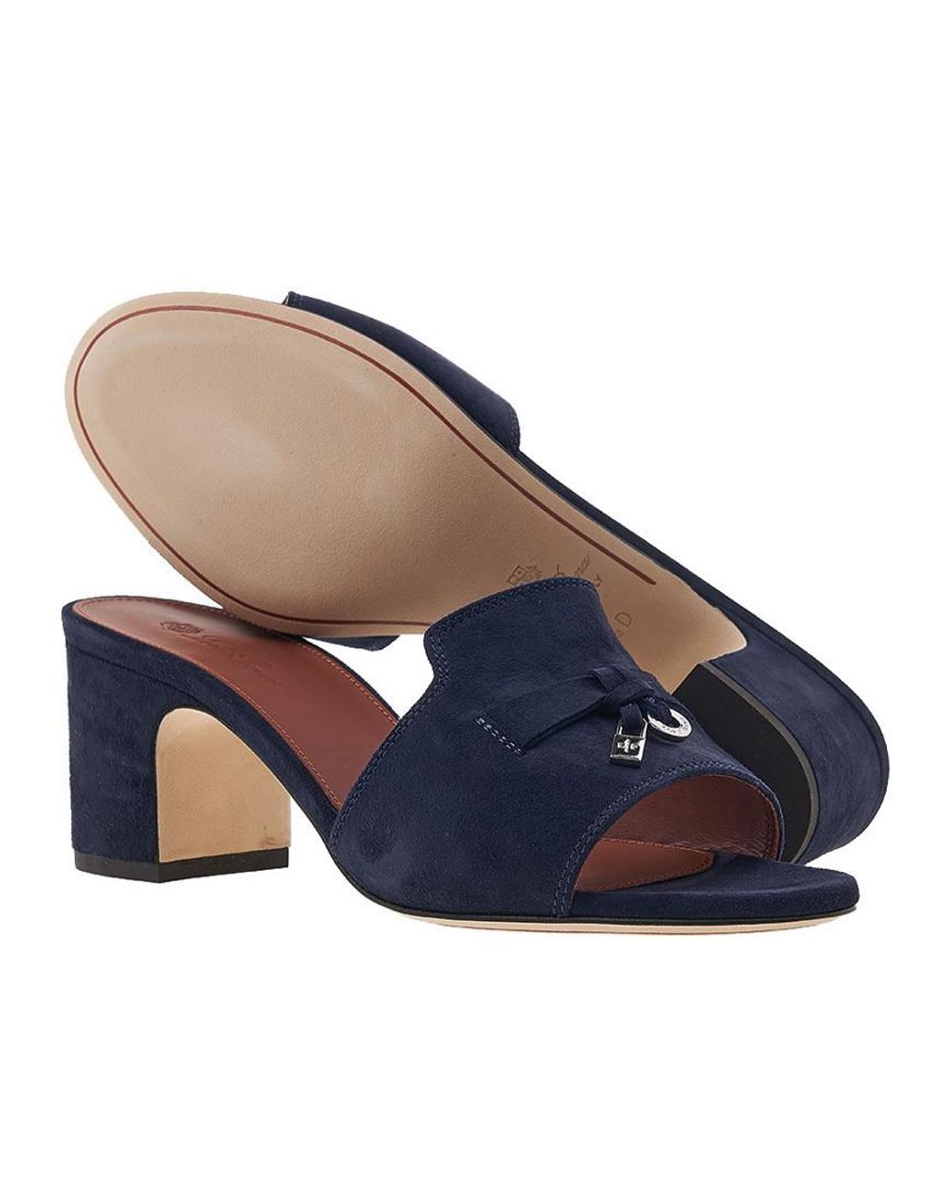 Loro Piana Blue Summer Charms Sandal